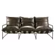 Palermo Chestnut Leather 95" Sofa