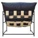Palermo Indigo Leather Upholstered Accent Chair