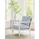 Splashes Blue Upholstered Chair