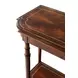 English Cabinet Maker Grosvenor and Gold Rectangular Jermyn Console Table