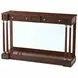 English Cabinet Maker Elm Ramsey Rectangular House of Hanover Console Table