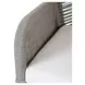 Marley White Upholstered Outdoor Dining Chair