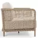 Brisbane Natural Upholstered Outdoor Accent Chair