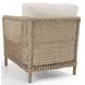 Brisbane Natural Upholstered Outdoor Accent Chair