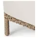 Brisbane Natural Upholstered Outdoor Accent Chair