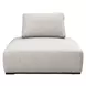 Nico Light Gray Upholstered Outdoor Accent Chair