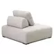 Nico Light Gray Upholstered Outdoor Accent Chair