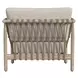 Leo Taupe Upholstered Outdoor Accent Chair