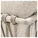 Leo Taupe Upholstered Outdoor Accent Chair