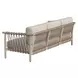 Leo Taupe 87" Outdoor Sofa