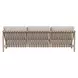 Leo Taupe 87" Outdoor Sofa