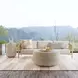 Leo Taupe 87" Outdoor Sofa