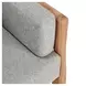 Aston Gray Upholstered Outdoor Accent Chair
