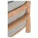 Aston Gray Upholstered Outdoor Accent Chair