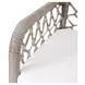 Paulo Gray Upholstered Outdoor Counter Height Stool