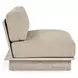 Livia Taupe Upholstered Outdoor Accent Chair