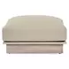 Livia Taupe Outdoor Square Ottoman