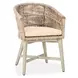 Collins Sand Upholstered Outdoor Dining Chair