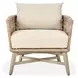 Collins Sand Upholstered Outdoor Accent Chair