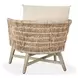 Collins Sand Upholstered Outdoor Accent Chair