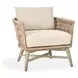 Collins Sand Upholstered Outdoor Accent Chair