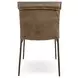 Mayer Adobe Tan Leather Upholstered Dining Chair Set of 2
