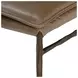 Mayer Adobe Tan Leather Upholstered Dining Chair Set of 2