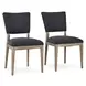 Phillip Gray Upholstered Dining Chair Set of 2