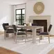 Phillip Gray Upholstered Dining Chair Set of 2