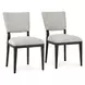Phillip Sand Upholstered Dining Chair Set of 2