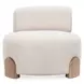 Aerie Birch Cream Upholstered Accent Chair