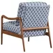 Leblanc Blue Upholstered Chair