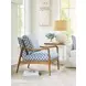 Leblanc Blue Upholstered Chair