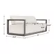 Carlisle Oyster White Outdoor 81" Sofa