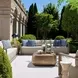 Carlisle Dove Outdoor 107" Large Sofa