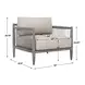 Grafton Dove Upholstered Outdoor Lounge Chair