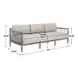 Grafton Dove Outdoor 80" Sofa
