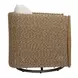 Cala Oatmeal Upholstered Outdoor Swivel Rocking Chair