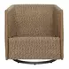 Cala Oatmeal Upholstered Outdoor Swivel Rocking Chair