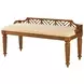 Island Estate Plantain Upholstered 58" Bed Bench