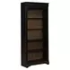 Vintner Hill Aged Charcoal and Caramel 66" Executive Home Office Set
