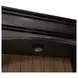 Vintner Hill Aged Charcoal and Caramel 66" Credenza with LED in Hutch