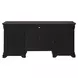 Vintner Hill Aged Charcoal and Caramel 66" Executive Credenza
