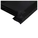 Vintner Hill Aged Charcoal and Caramel 66" Executive Desk