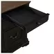 Vintner Hill Aged Charcoal and Caramel 66" Executive Desk