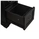Vintner Hill Aged Charcoal and Caramel 66" Executive Desk