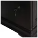 Vintner Hill Aged Charcoal and Caramel 66" Executive Desk