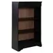 Vintner Hill Aged Charcoal and Caramel 66" Executive Home Office Set