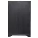 Vintner Hill Aged Charcoal and Caramel 48" Bookcase
