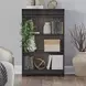Vintner Hill Aged Charcoal and Caramel 48" Bookcase